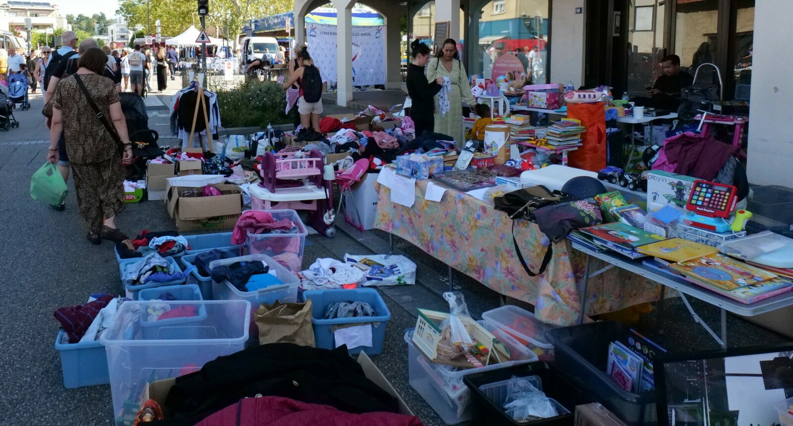 Le CassC au vide grenier de Chassieu !